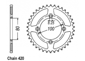 Corona Xr 80 85-01 Alu