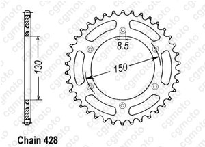 Corona Xlr 125 R 97-98