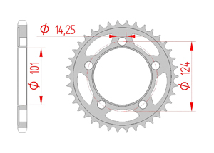 Kit trasmissione Acciaio KTM 990 SMR 2010-2013