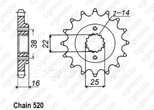 Kit trasmissione Ducati 620 Monster ie