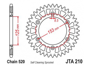 Kit trasmissione Honda Cr-f 250 R Cross