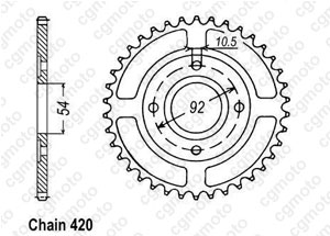 Kit trasmissione Mbk 50 X-power