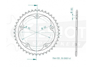 Kit trasmissione MV Agusta Brutale 1090