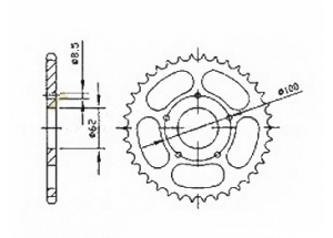 Kit trasmissione Rieju RRX 50 SM