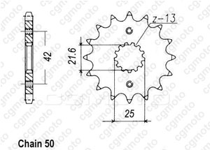 Kit trasmissione Suzuki Gsx 400 Ez