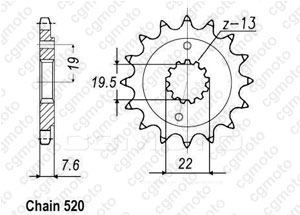 Kit trasmissione Suzuki Lt-r 450