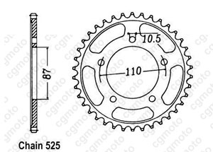 Kit trasmissione Suzuki Gsf 650 Bandit N/S