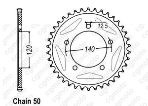 Kit trasmissione Triumph Daytona 955 I