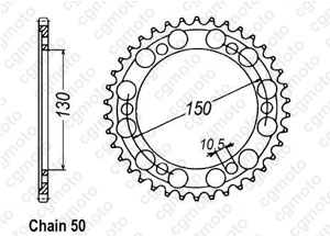 Kit trasmissione Yamaha Fzr 1000 Exup