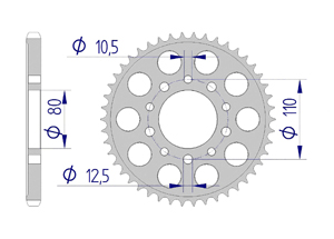 AFAM Corona All #525 CBR/VF400F