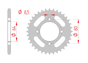 Corona Accaio Passo 420 yamaha