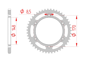 Corona Accaio Passo 520 cagiva