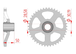 Corona Accaio Passo 415 aprilia