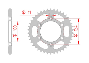 Corona Accaio Passo 520 ducati