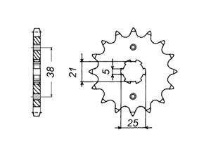 Pignone Sachs Yamaha Passo 520