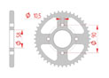 Corona Accaio Passo 428 honda