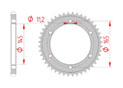 Corona Accaio Passo 525 honda NT 650 GT