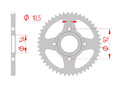 Corona Accaio Passo 420 mbk