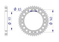 AFAM Corona All #428 YAMAHA YZ 80