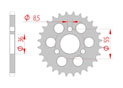 Corona Accaio Passo 420 suzuki JR 50