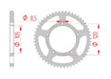 Corona Accaio Passo 420 aprilia