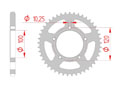 Corona Accaio Passo 525 aprilia